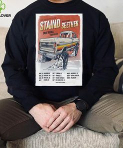 Official Staind Announces The Tailgate Tour 2024 Poster Shirt