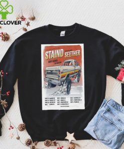 Official Staind Announces The Tailgate Tour 2024 Poster Shirt