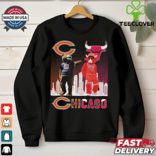 Official Staley Da Bear X Benny Mascot Chicago Sport Teams Shirt