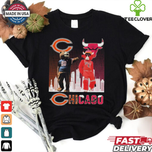 Official Staley Da Bear X Benny Mascot Chicago Sport Teams Shirt