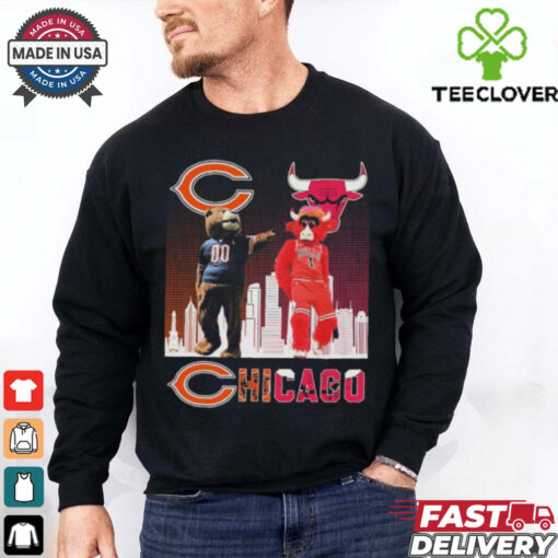 Official Staley Da Bear X Benny Mascot Chicago Sport Teams Shirt