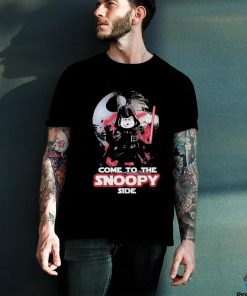 Official Star Wars Come To The Snoopy Side T Shirt