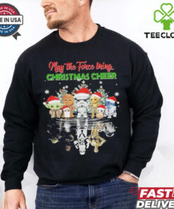 Official Star Wars May The Force Bring Christmas Cheer Sweatshirt 1 Official Star Wars May The Force Bring Christmas Cheer Sweatshirt