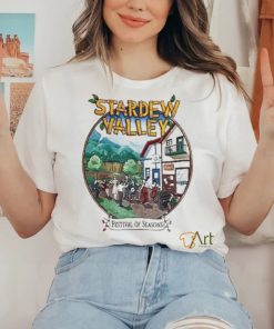 Official Stardew Valley Festival Of Seasons Tour T shirts