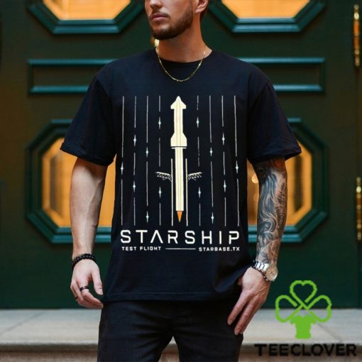 Official Starship Test Flight T Shirt