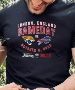 Official Starter Bills vs Jaguars October 8, 2023 London Matchup T Shirt