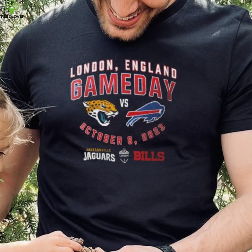 Official Starter Bills vs Jaguars October 8, 2023 London Matchup T Shirt