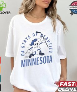 Official State Of Beauties Minnesota Hockey T shirt