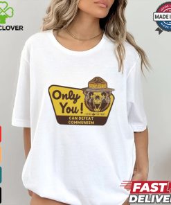 Official Stay Zero Only You Can Defeat Communism Zero Foxtrot t shirt