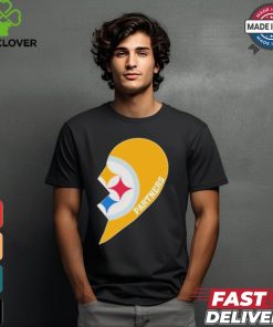 Official Steelers Partners Half Heart Shirt 1 Official Steelers Partners Half Heart Shirt