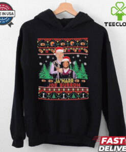 Official Step Brother Ja Marr Vs Joe Burrow Ugly Christmas 2024 T Shirt