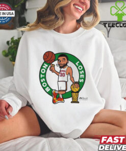 Official Stephen Curry Golden State Warriors Boston Loses Cartoon t shirt