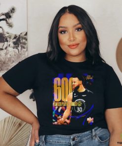 Official Stephen Curry NBA 600 Career Threes Shirt