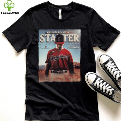 Official Steven Kwan Cleveland Guardians Starter America League First Time All Star Game 2024 Shirt