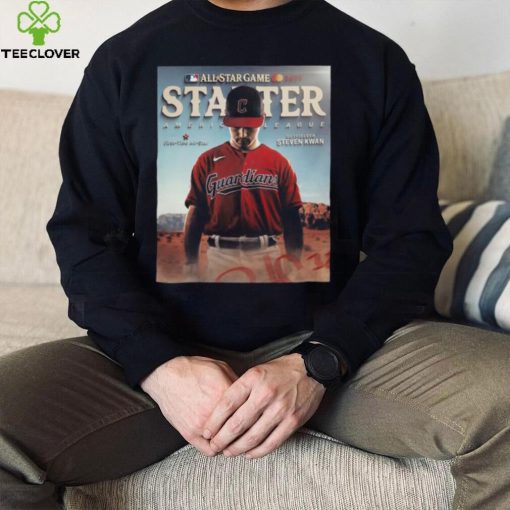 Official Steven Kwan Cleveland Guardians Starter America League First Time All Star Game 2024 Shirt