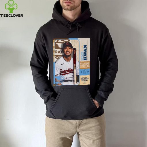 Official Steven Kwan Guardians American League Outfielder 2024 All Star Game Shirt