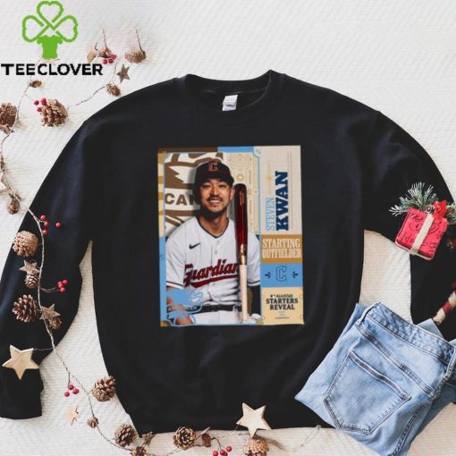Official Steven Kwan Guardians American League Outfielder 2024 All Star Game Shirt