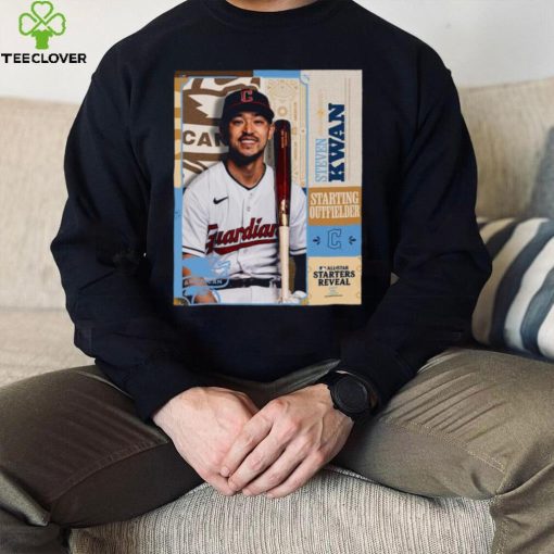 Official Steven Kwan Guardians American League Outfielder 2024 All Star Game Shirt