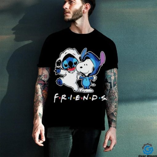 Official Stitch And Snoopy Peanuts Best Friends For Life Disney Fan T Shirt