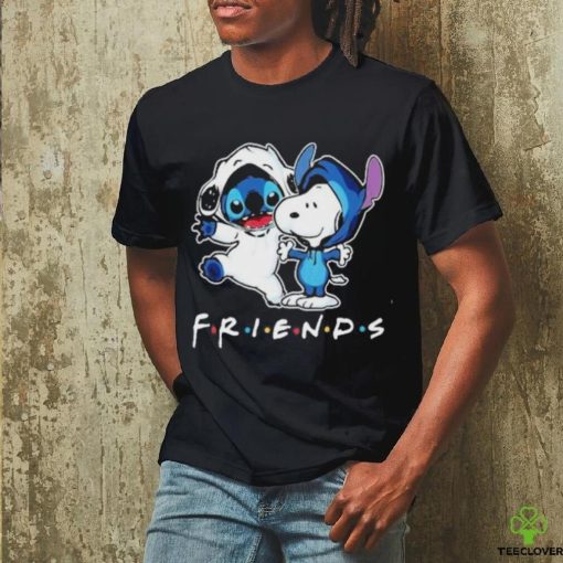 Official Stitch And Snoopy Peanuts Best Friends For Life Disney Fan T Shirt