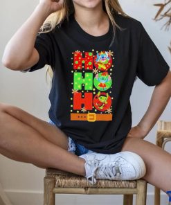 Official Stitch Elf Grinch Stitch Ho Ho Ho Christmas T shirt 2 Official Stitch Elf Grinch Stitch Ho Ho Ho Christmas T shirt