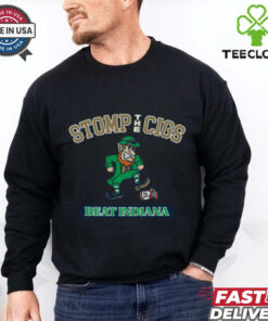 Official Stomp The Cigs Notre Dame Fighting Irish Beat Indiana Hoosiers t shirt