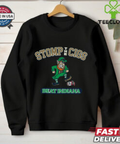 Official Stomp The Cigs Notre Dame Fighting Irish Beat Indiana Hoosiers t shirt