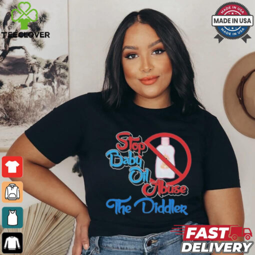 Official Stop Baby Oil Diddy Diddler Shirt