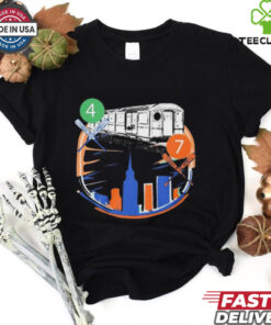 Official Subway Series NYC New York Yankees at New York Mets MLB t shirt