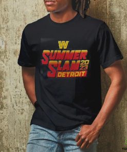 Official Summerslam 2023 Retro Logo Shirt