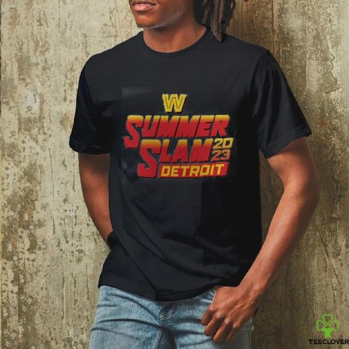 Official Summerslam 2023 Retro Logo Shirt