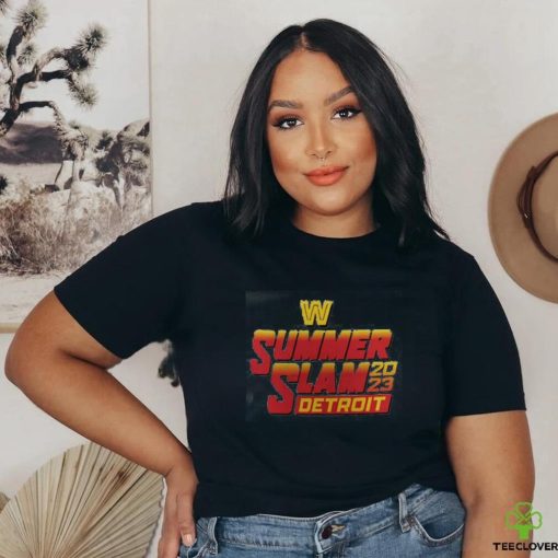 Official Summerslam 2023 Retro Logo Shirt