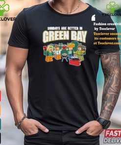 Official Sundays Are Better In Green Bay Gb Shirt