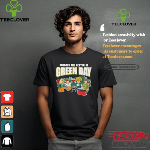 Official Sundays Are Better In Green Bay Gb Shirt