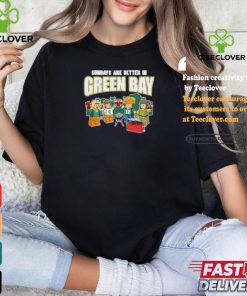 Official Sundays Are Better In Green Bay Gb Shirt