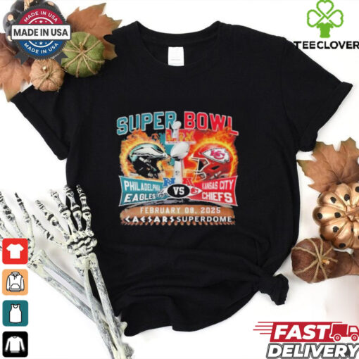 Official Super Bowl LIX Philadelphia Eagles VS Kansas City Chiefs February 09, 2025 Shirt