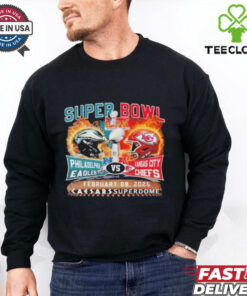 Official Super Bowl LIX Philadelphia Eagles VS Kansas City Chiefs February 09, 2025 Shirt