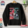 Chiefs vs Eagles 2025 Super Bowl LIX helmet shirt