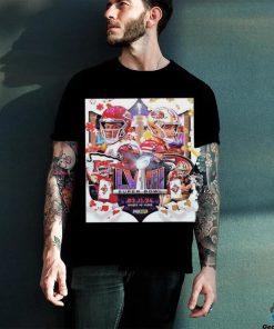 Official Super Bowl LVIII Is Set Kansas City Chiefs x San Francisco 49ers In Las Vegas February 11th 2024 Classic T Shirt