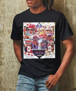 Official Super Bowl LVIII Is Set Kansas City Chiefs x San Francisco 49ers In Las Vegas February 11th 2024 Classic T Shirt