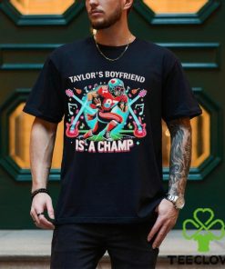 Official Super Bowl Taylors Boyfriend Is A Champ Shirt