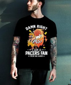 Official Super Mario Damn Right I Am A Indiana Pacers Fan Win Or Lose Shirt