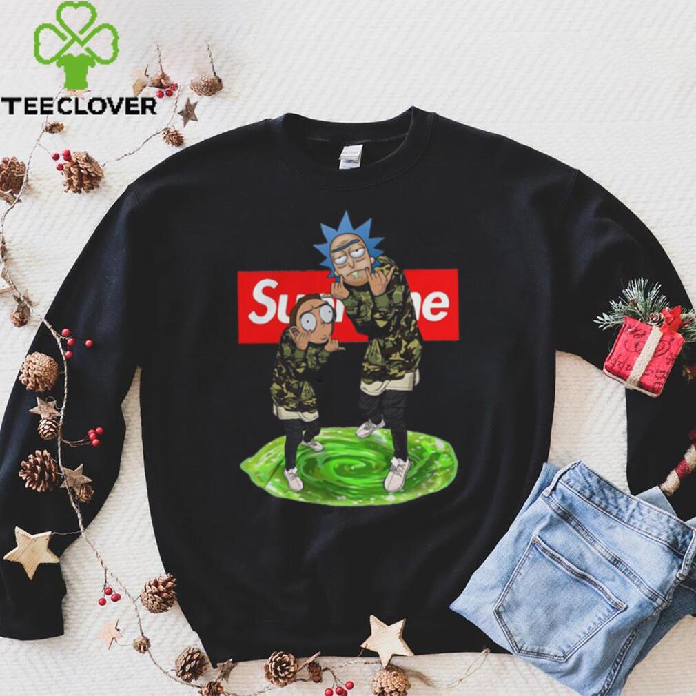 Rick and clearance morty supreme sweater