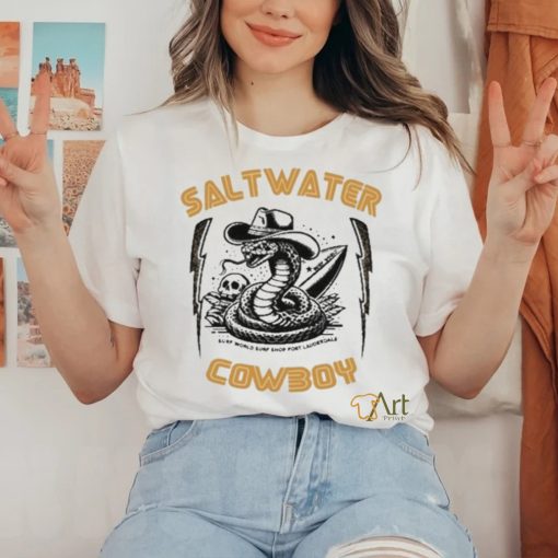Official Surf World Salt Water Cowboy Shirt