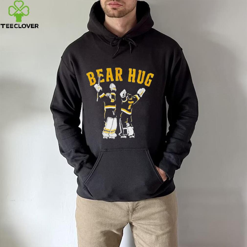 Official Swayman And Linus Bear Hug Boston Hockey 2023 Shirt Official Swayman And Linus Bear Hug Boston Hockey 2023 Shirt