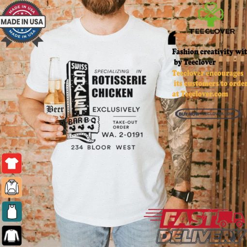 Official Swiss Chalet Vintage Rotisserie Chicken Tee 2024 shirt