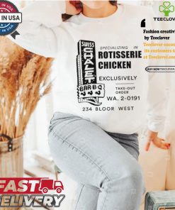 Official Swiss Chalet Vintage Rotisserie Chicken Tee 2024 shirt