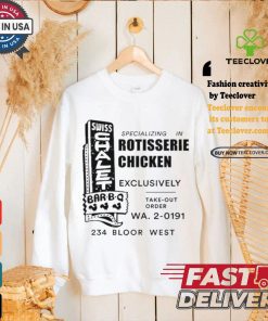 Official Swiss Chalet Vintage Rotisserie Chicken Tee 2024 shirt