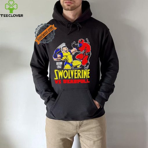 Official Swolverine vs deadpull brian cage T hoodie, sweater, longsleeve, shirt v-neck, t-shirt