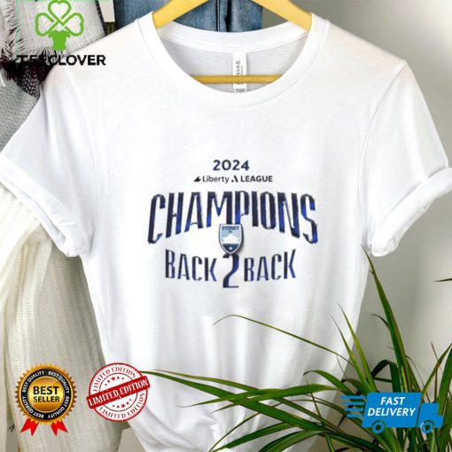 Official Sydney FC Back 2 Back Liberty League Champions Shirt